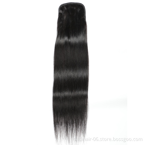 straight pony tail headband real human hair top quality afro kinky hair ponytail Drawstring Ponytail Human Hair